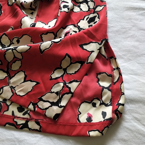 Zara red floral dress - Picture 7 of 11